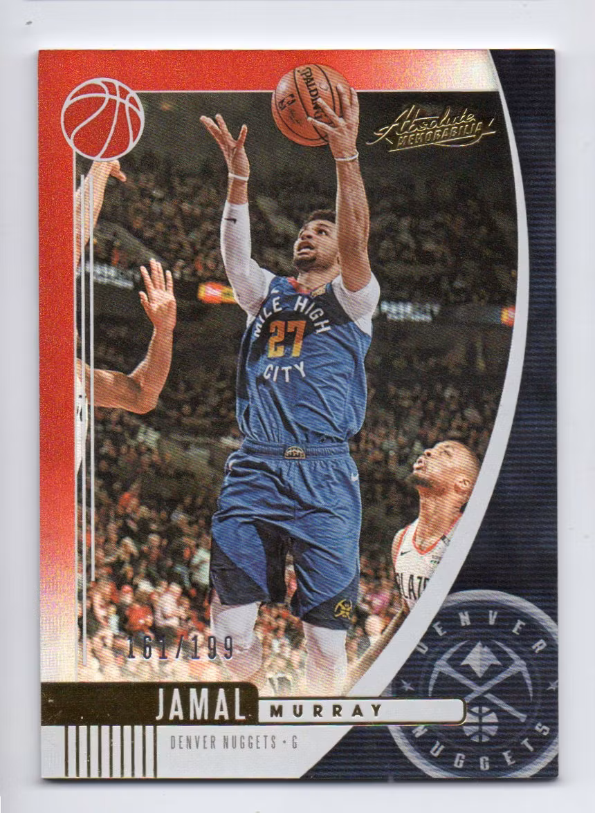 2019-20 Absolute Memorabilia Red #54 Jamal Murray (50-X309-NBANUGGETS)