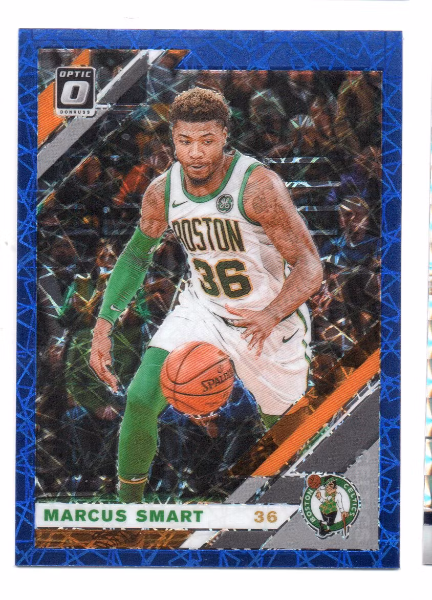 2019-20 Donruss Optic Blue Velocity #62 Marcus Smart (25-X342-NBACELTICS)