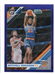 2019-20 Donruss Optic Purple #83 Mitchell Robinson (15-X325-NBAKNICKS)