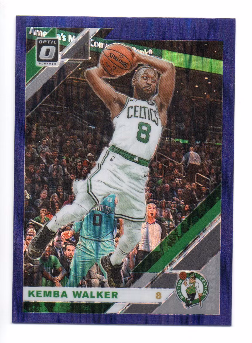 2019-20 Donruss Optic Purple Shock #52 Kemba Walker (25-X328-NBACELTICS)