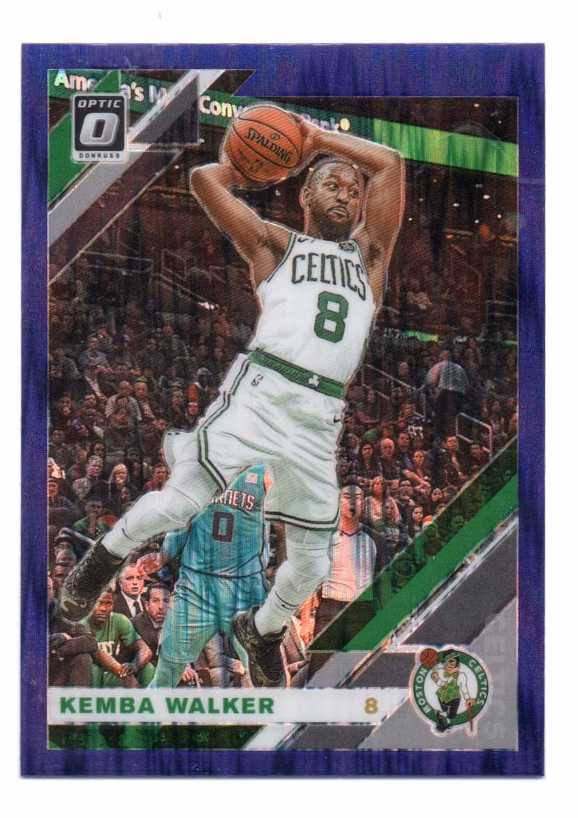 2019-20 Donruss Optic Purple Shock #52 Kemba Walker (25-X342-NBACELTICS)