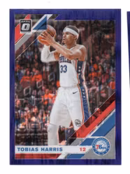 2019-20 Donruss Optic Purple Shock #75 Tobias Harris (25-X328-NBA76ERS) (2)