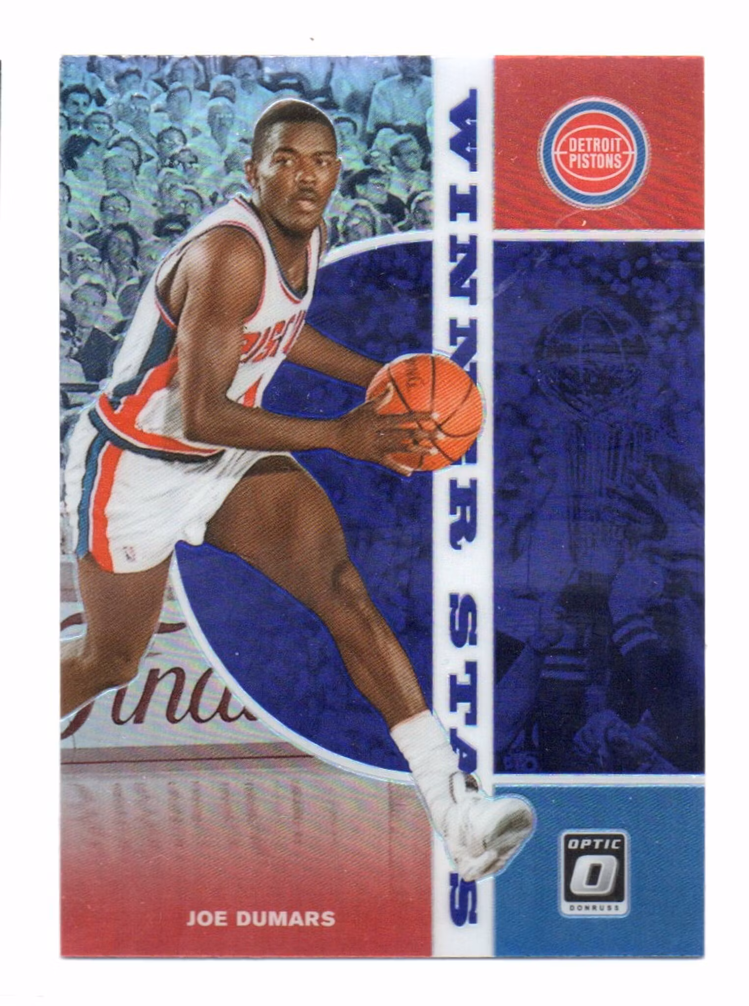 2019-20 Donruss Optic Winner Stays Purple #5 Joe Dumars (15-X328-NBAPISTONS)