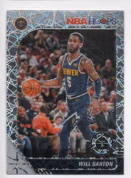 2019-20 Hoops Premium Stock Prizms Silver Laser #48 Will Barton (15-X314-NBANUGGETS)
