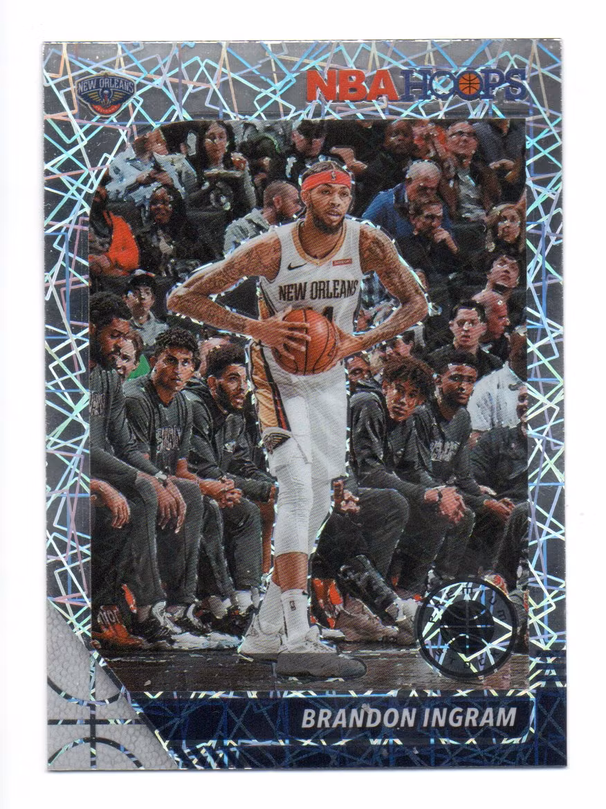 2019-20 Hoops Premium Stock Prizms Silver Laser #119 Brandon Ingram (15-X321-NBAPELICANS)