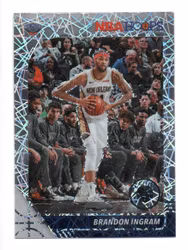 2019-20 Hoops Premium Stock Prizms Silver Laser #119 Brandon Ingram (15-X321-NBAPELICANS)