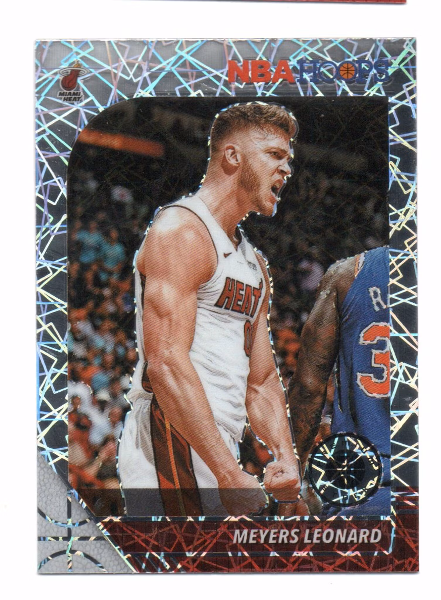 2019-20 Hoops Premium Stock Prizms Silver Laser #161 Meyers Leonard (15-X309-NBAHEAT)