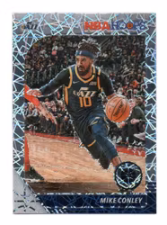 2019-20 Hoops Premium Stock Prizms Silver Laser #186 Mike Conley (15-X319-NBAJAZZ)