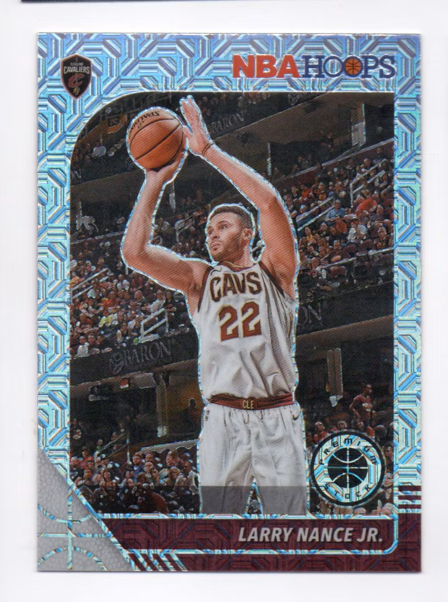 2019-20 Hoops Premium Stock Prizms Silver Mojo #37 Larry Nance Jr. (20-X321-NBACAVALIERS)