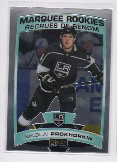 2019-20 O-Pee-Chee Platinum #193 Nikolai Prokhorkin RC (10-X332-NHLKINGS)