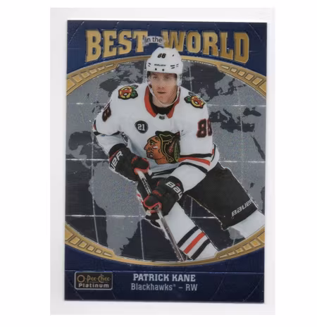 2019-20 O-Pee-Chee Platinum Best in the World #BW13 Patrick Kane (15-X101-BLACKHAWKS)