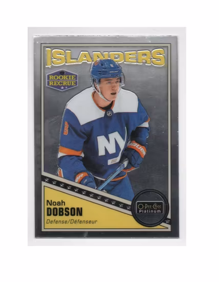2019-20 O-Pee-Chee Platinum Retro #R66 Noah Dobson (12-X240-ISLANDERS)