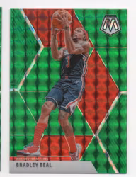2019-20 Panini Mosaic Mosaic Green #132 Bradley Beal (25-X319-NBAWIZARDS)