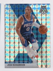 2019-20 Panini Mosaic Silver #169 Josh Richardson (15-X321-NBA76ERS)