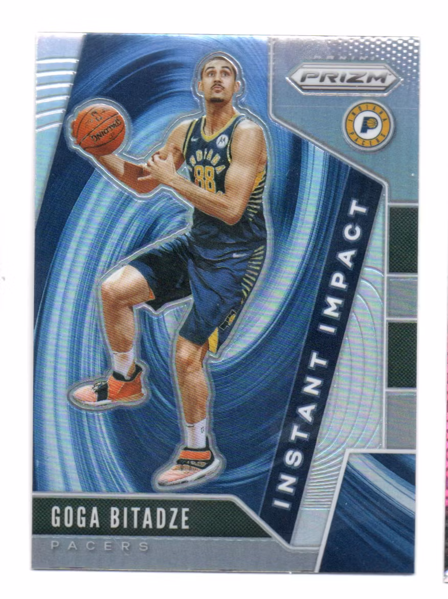2019-20 Panini Prizm Instant Impact Prizms Silver #23 Goga Bitadze (20-X326-NBAPACERS)