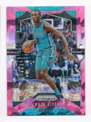 2019-20 Panini Prizm Prizms Pink Ice #58 Bismack Biyombo (20-X319-NBAHORNETS)