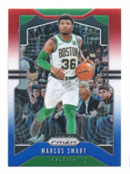 2019-20 Panini Prizm Prizms Red White and Blue #41 Marcus Smart (15-X308-NBACELTICS)