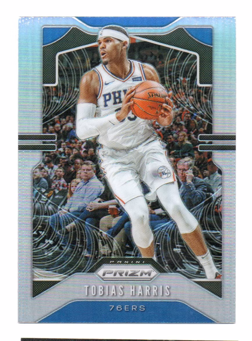 2019-20 Panini Prizm Prizms Silver #45 Tobias Harris (20-X326-NBA76ERS)