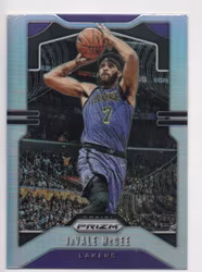 2019-20 Panini Prizm Prizms Silver #225 JaVale McGee (12-X342-NBALAKERS)