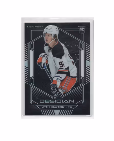 2019-20 Panini Obsidian #OVK Vitali Kravtsov RC (100-X182-RANGERS)