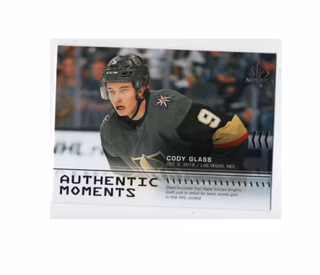 2019-20 SP Authentic #113 Cody Glass AM (10-X143-GOLDENKNIGHTS)