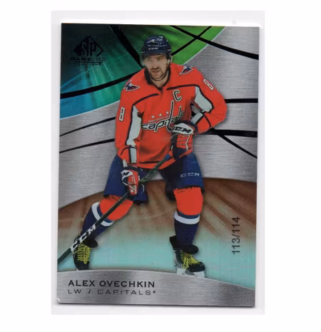 2019-20 SP Game Used Orange Rainbow #22 Alexander Ovechkin (60-X101-CAPITALS)