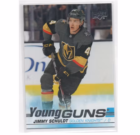 2019-20 Upper Deck #206 Jimmy Schuldt YG RC (25-X142-GOLDENKNIGHTS)