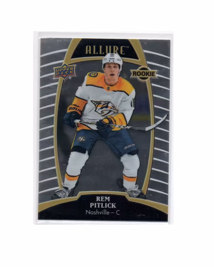 2019-20 Upper Deck Allure #67 Rem Pitlick RC (10-X237-PREDATORS)