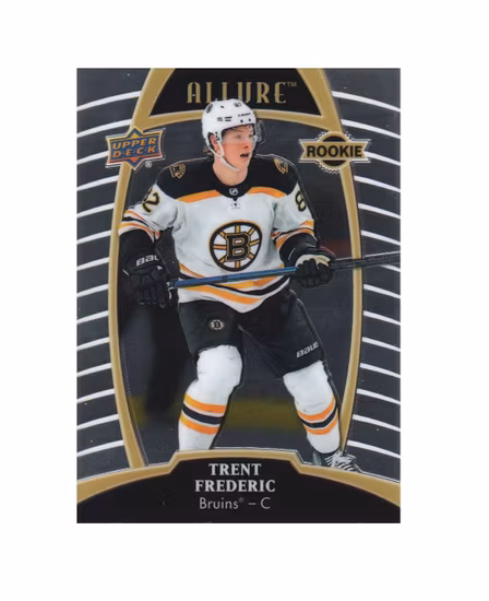 2019-20 Upper Deck Allure #83 Trent Frederic RC (10-X218-BRUINS)