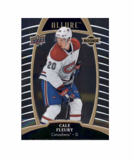 2019-20 Upper Deck Allure #95 Cale Fleury RC (12-X218-CANADIENS)