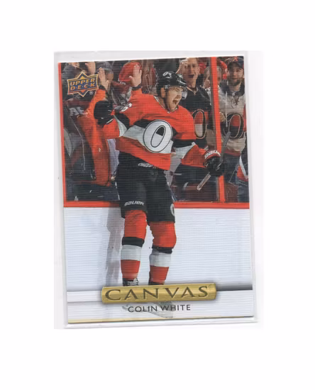 2019-20 Upper Deck Canvas #C17 Colin White (10-X163-SENATORS)