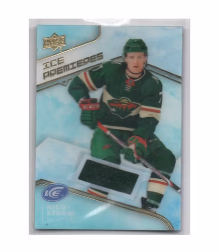 2019-20 Upper Deck Ice Ice Premieres Jerseys #IPJST Nico Sturm (20-X155-NHLWILD)