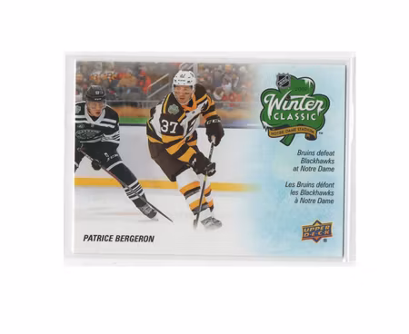 2019-20 Upper Deck Tim Hortons Key Season Events #SE5 Patrice Bergeron (40-X97-BRUINS)