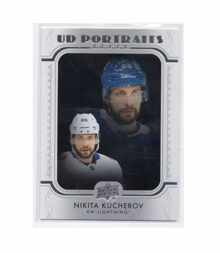 2019-20 Upper Deck UD Portraits #P17 Nikita Kucherov (12-X147-LIGHTNING)