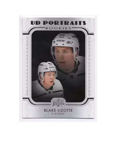 2019-20 Upper Deck UD Portraits #P98 Blake Lizotte (10-X90-NHLKINGS)