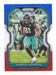 2020 Panini Prizm Prizms Red White and Blue #99 Yannick Ngakoue (20-X300-NFLJAGUARS)