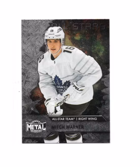 2020-21 Metal Universe #164 Mitch Marner AS (12-X255-MAPLE LEAFS)