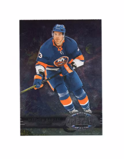 2020-21 Metal Universe '97-98 Retro #R25 Mathew Barzal (20-X239-ISLANDERS)