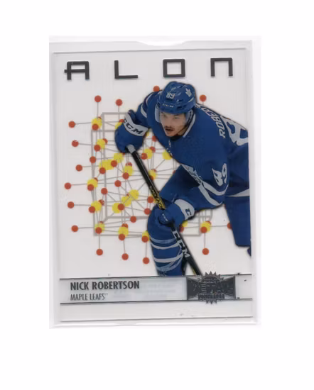 2020-21 Metal Universe ALON #A28 Nick Robertson (100-X238-MAPLE LEAFS)
