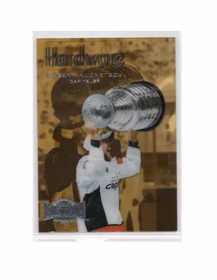 2020-21 Metal Universe Championship Hardware #CH16 Evgeny Kuznetsov (50-X238-CAPITALS)