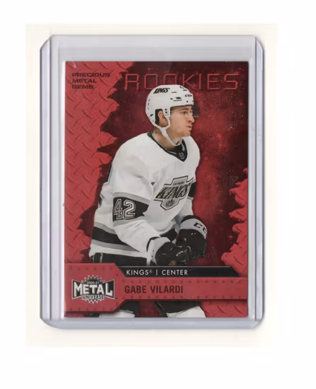2020-21 Metal Universe Precious Metal Gems Red #114 Gabe Vilardi (500-X206-NHLKINGS)