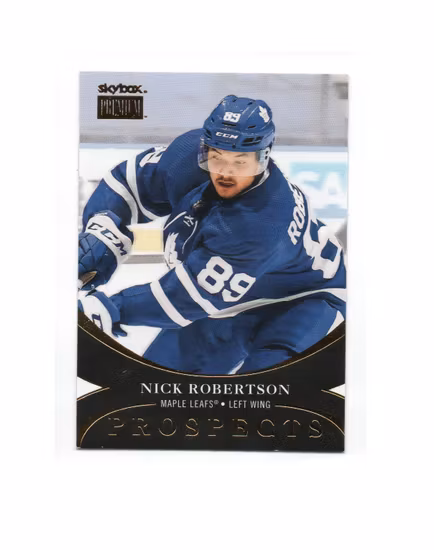 2020-21 Metal Universe Skybox Premium Prospects #PP35 Nick Robertson (40-X238-MAPLE LEAFS)