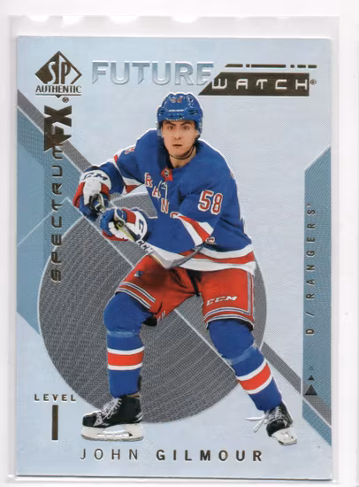 2018-19 SP Authentic Spectrum FX #S61 John Gilmour FW (15-X338-RANGERS)