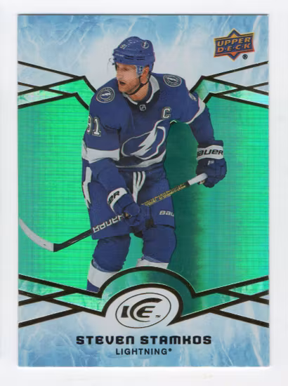 2018-19 Upper Deck Ice Green #29 Steven Stamkos (20-X335-LIGHTNING)