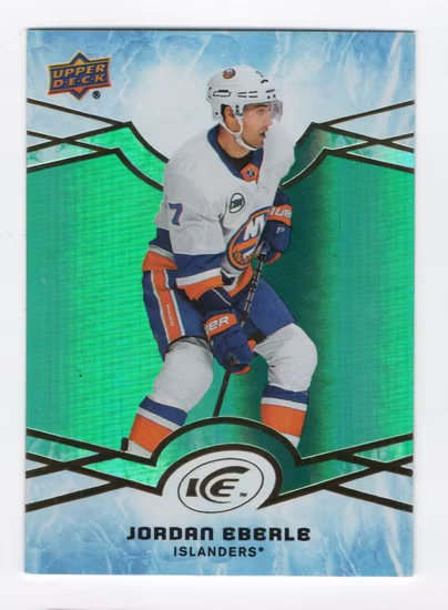 2018-19 Upper Deck Ice Green #33 Jordan Eberle (10-X335-ISLANDERS)