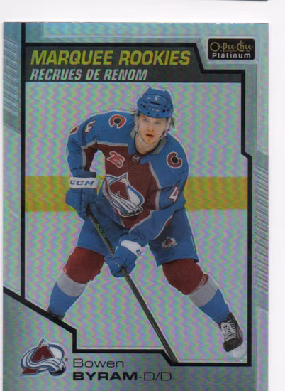 2020-21 O-Pee-Chee Platinum Rainbow #152 Bowen Byram (40-X302-AVALANCHE)