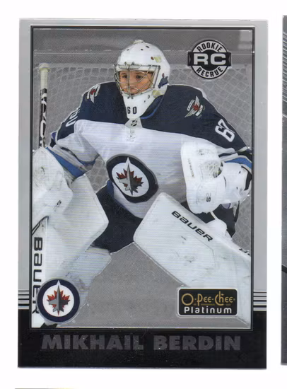 2020-21 O-Pee-Chee Platinum Retro #R51 Mikhail Berdin (15-X302-NHLJETS)