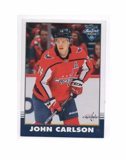 2020-21 O-Pee-Chee Retro #462 John Carlson (10-X201-CAPITALS)