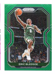 2020-21 Panini Prizm Prizms Green #17 Eric Bledsoe (20-X317-NBABUCKS)