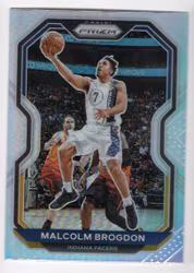 2020-21 Panini Prizm Prizms Silver #78 Malcolm Brogdon (15-X330-NBAPACERS)